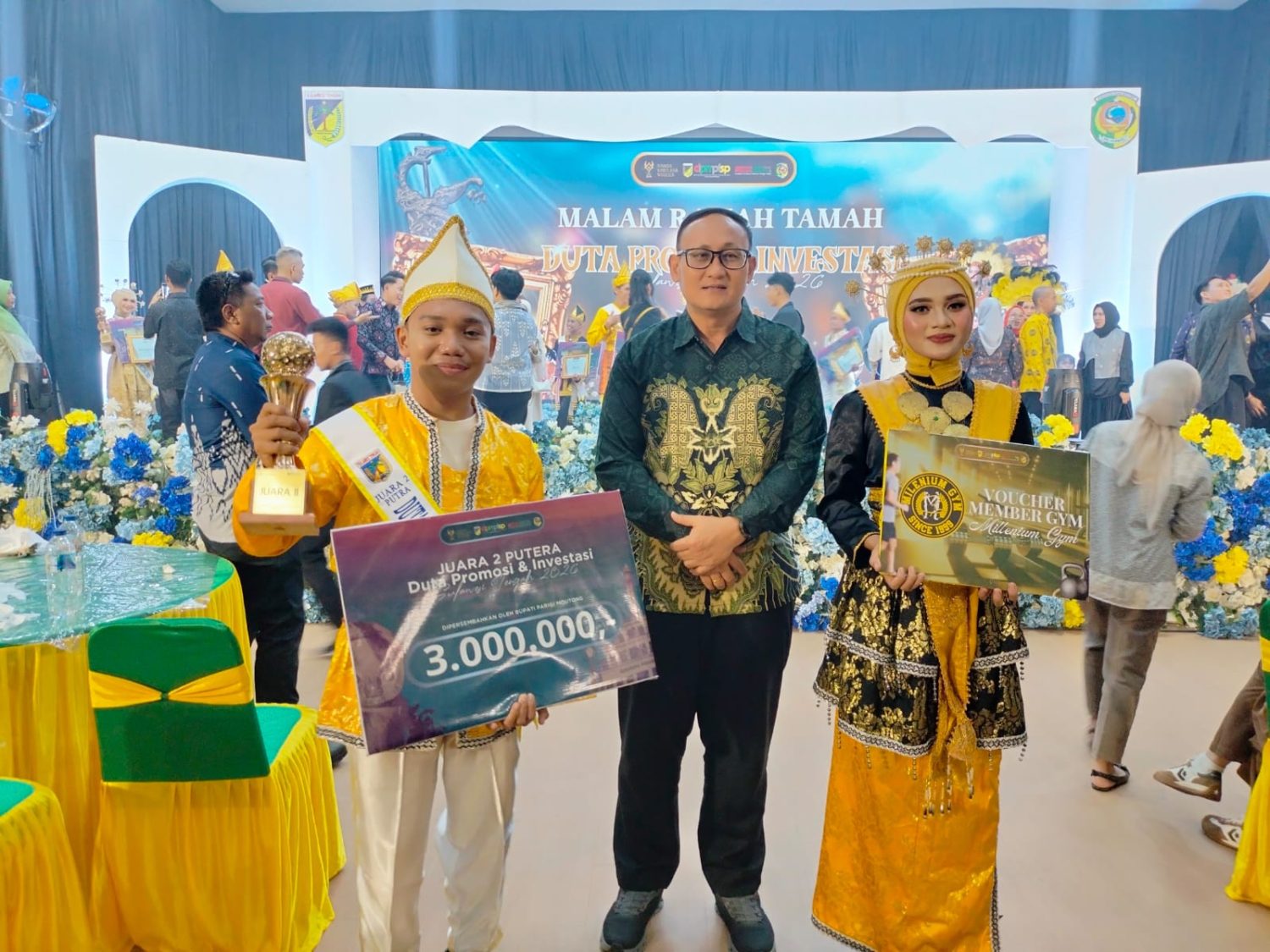 Duta Promosi Investasi Bangkep Raih Juara 2 Kategori Putra di Ajang Aduka Sulteng 2026 » Pemerintah Kabupaten Banggai Kepulauan
